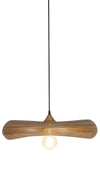 Largo Cymbal Bamboo Ceiling Pendant Hanging Lamp