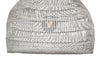 Luhu Open Weave All Weather Cane Rib Outdoor Bell Pendant Lamp