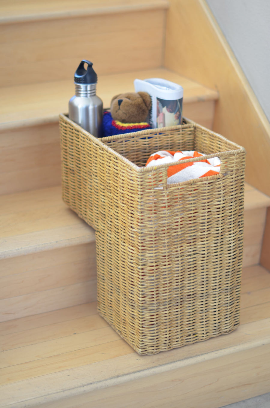 Wicker Step Basket