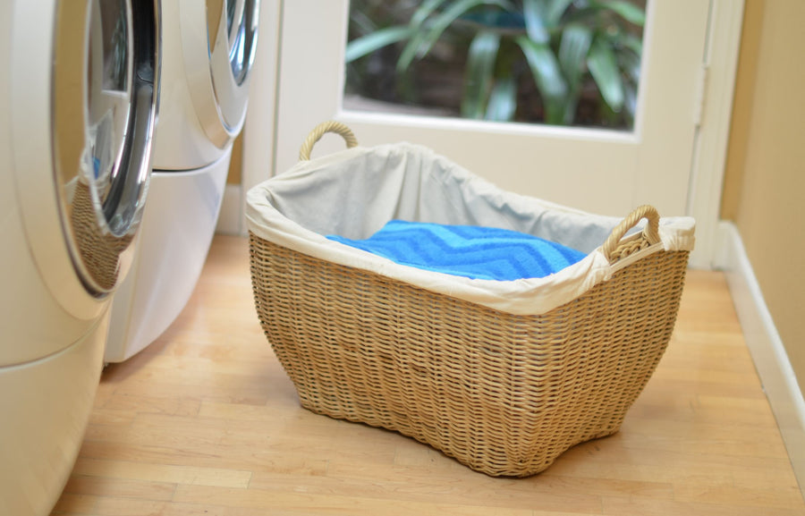 Wicker Laundry Basket