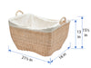 Wicker Laundry Basket