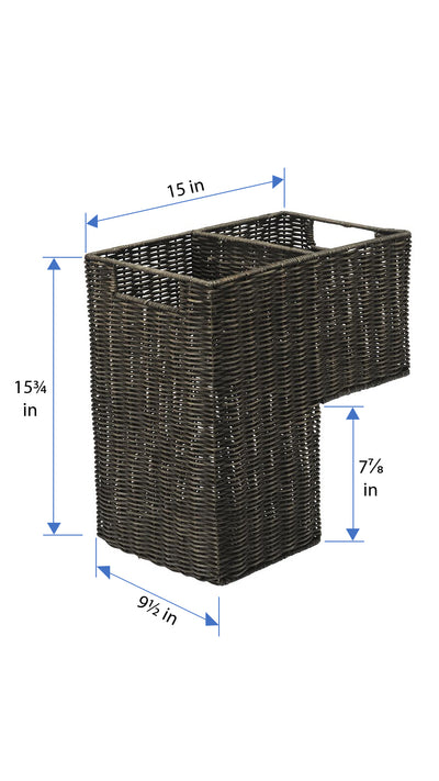 Wicker Step Basket