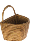 La Jolla Rattan Wall Basket