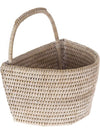 La Jolla Rattan Wall Basket