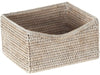 La Jolla Rattan Organizing & Shelf Basket