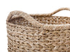 Large Handwoven Decorative Storage Basket in Twisted Sea Grass