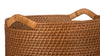 Laguna Round Rattan Storage Basket with Ear Handles