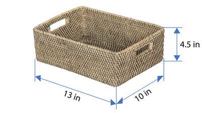 Loma Rattan Shelf & Organizing Basket