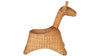 Kouboo Natural Color Wicker Giraffe Basket Frontview