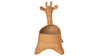 Kouboo Natural Color Wicker Giraffe Basket Frontview