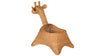 Kouboo Natural Color Wicker Giraffe Basket Frontview