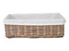 Kobo Rattan Shelf & Underbed Basket, Gray