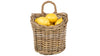 Small wicker wall basket