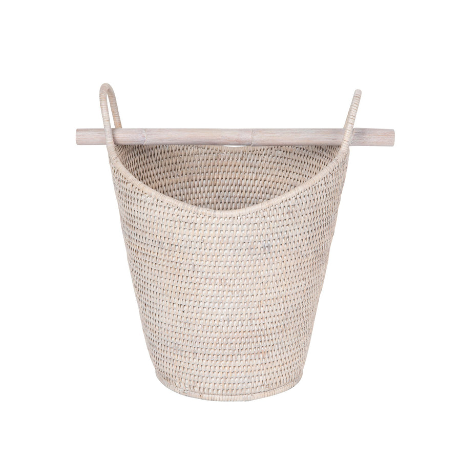 La Jolla Rattan Free Standing Toilet Roll Holder, Dispenser