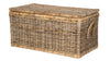 Rattan Kobo Decorative Storage Trunk with Lid, Natural