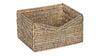 La Jolla Rattan Organizing & Shelf Basket