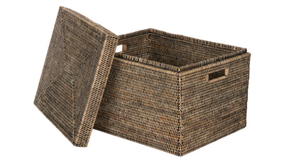 La Jolla Rectangular Rattan Storage Box