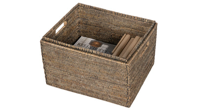 La Jolla Rectangular Rattan Storage Box