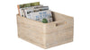 Loma Rectangular Decorative Rattan Storage Basket with Handles