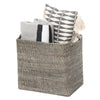 Loma Rectangular Decorative Rattan Storage Basket with Ear Handles, Small