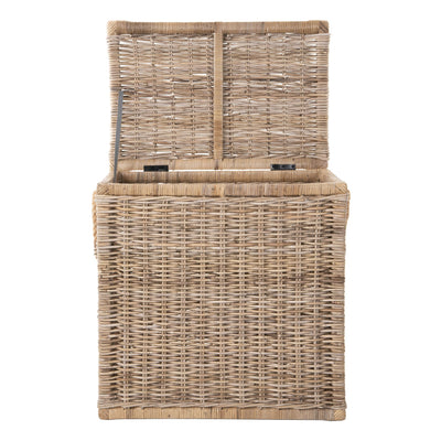 Rattan Kobo Decorative Storage Trunk with Lid, Tall Size