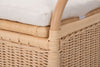 Rattan Trunk Bench with Removable Seat Cushion and Underseat Storage - Small, For Kids