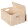 Loma Rectangular Rattan Storage Box and Decorative Storage Basket