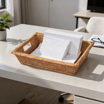 La Jolla Rectangular Multi Purpose Shelf and Storage Basket, Small