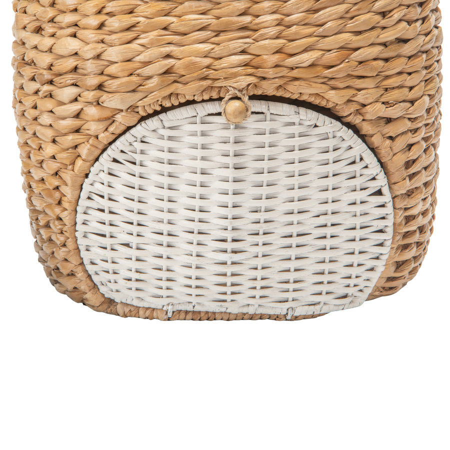 Seagrass Cat Toy Storage Basket, Natural Color