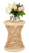 Coron Rattan Stool, Sidetable and Planter Stand