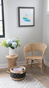 Coron Rattan Stool, Sidetable and Planter Stand