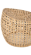 Jao Rattan Cane Stool, Natural Color