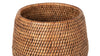 La Jolla Coco Rattan Planter and Bowl