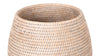 La Jolla Coco Rattan Planter and Bowl