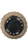 Rattan Kobo Indoor & Outdoor Jar Planter Basket with Plastic Pot