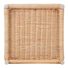 Square Rattan Planter Stand - for Indoor Plants