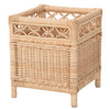 Square Rattan Planter Stand - for Indoor Plants