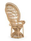 Grand Peacock Chair in Rattan