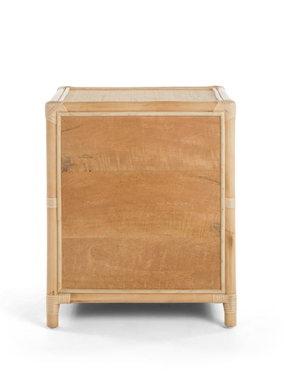 Rattan Peacock Nightstand