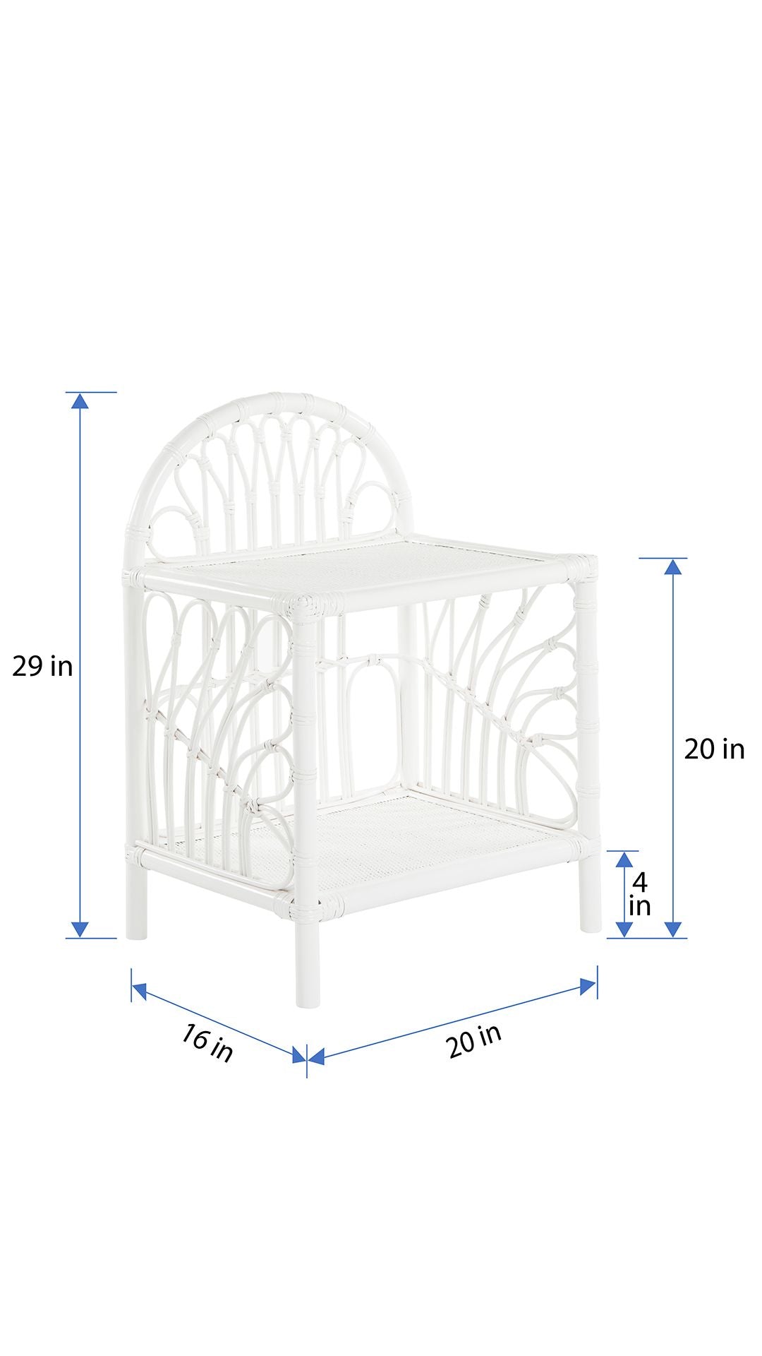 Rattan Loop Nightstand