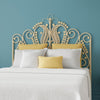 Peacock Rattan Headboard, Natural