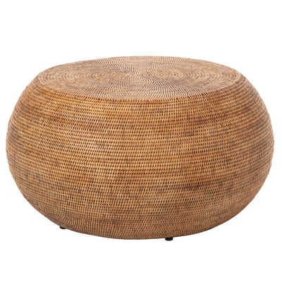 La Jolla Round Rattan Coffee Table