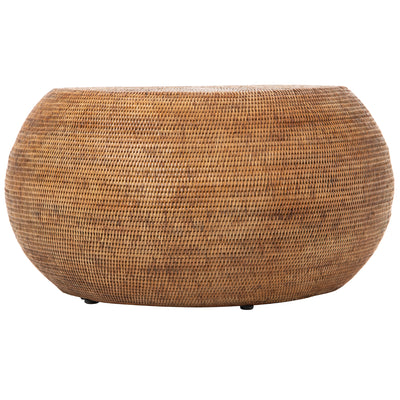 La Jolla Round Rattan Coffee Table