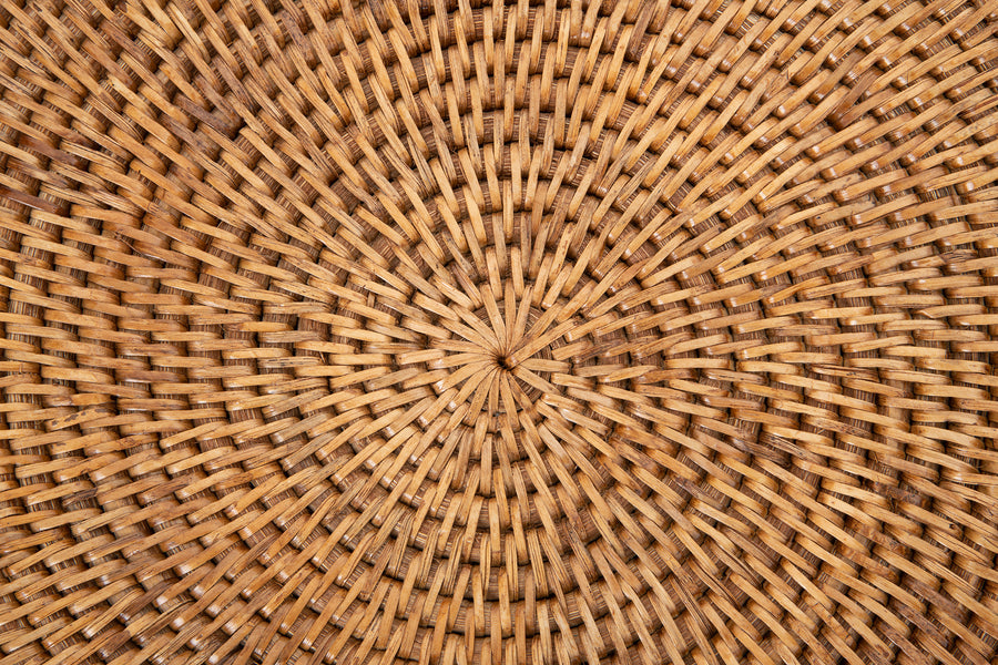 La Jolla Round Rattan Coffee Table