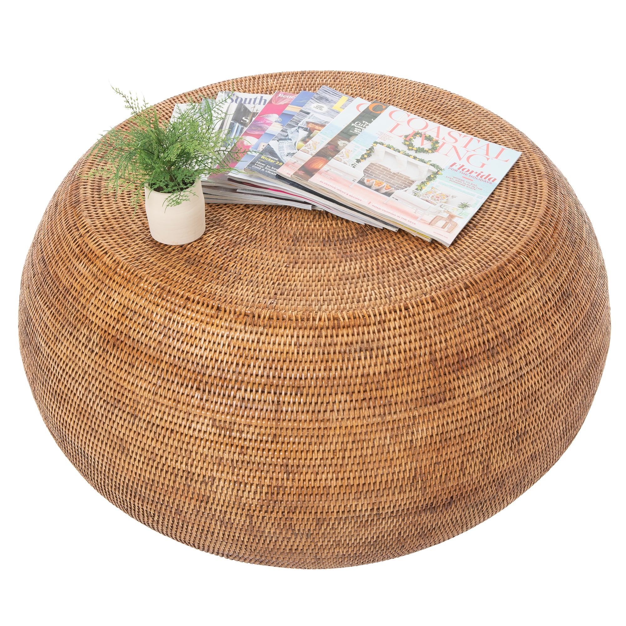 Round Rattan Tea Table La Jolla Round Rattan Coffee Table