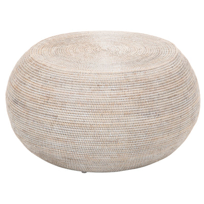 La Jolla Round Rattan Coffee Table