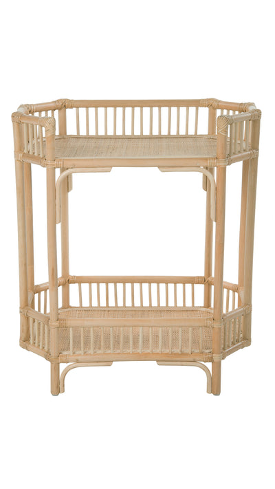 Rattan Manhattan 2-Tier Console Table