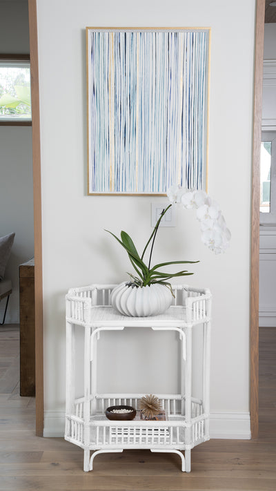 Rattan Manhattan 2-Tier Console Table