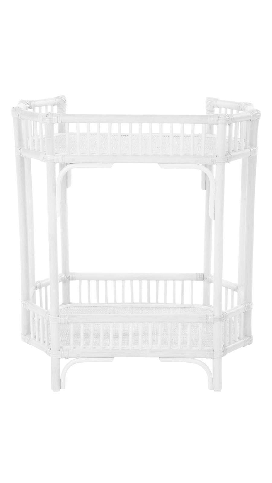 Rattan Manhattan 2-Tier Console Table