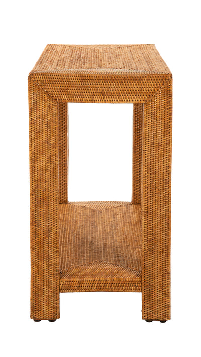 La Jolla Rattan Console Table